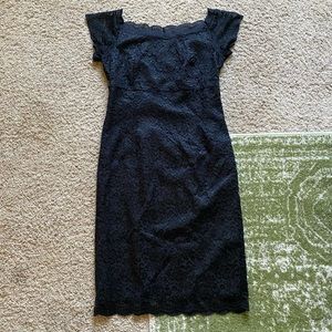 Worthington Black Lace Dress